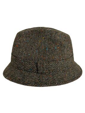 Vintage Dunn & Co. Harris Tweed Walking Hat Made in Britain